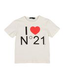 N�21 M�dchen 3-8 jahre T-shirts Farbe Elfenbein Gr��e 5