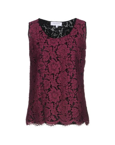 Anna Rachele Woman Top Deep Purple Size 6 Polyester, Nylon, Cotton