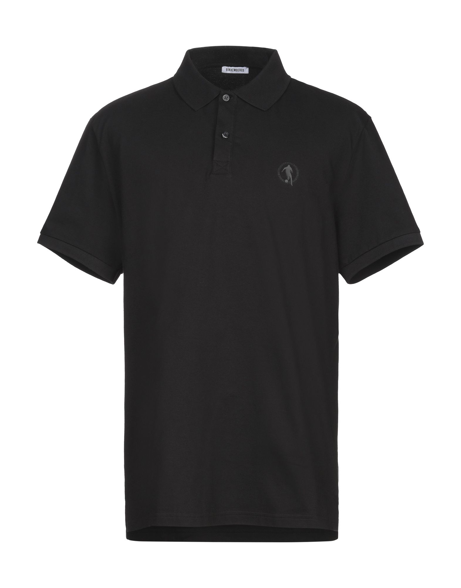 Bikkembergs Polo Shirt In Black 