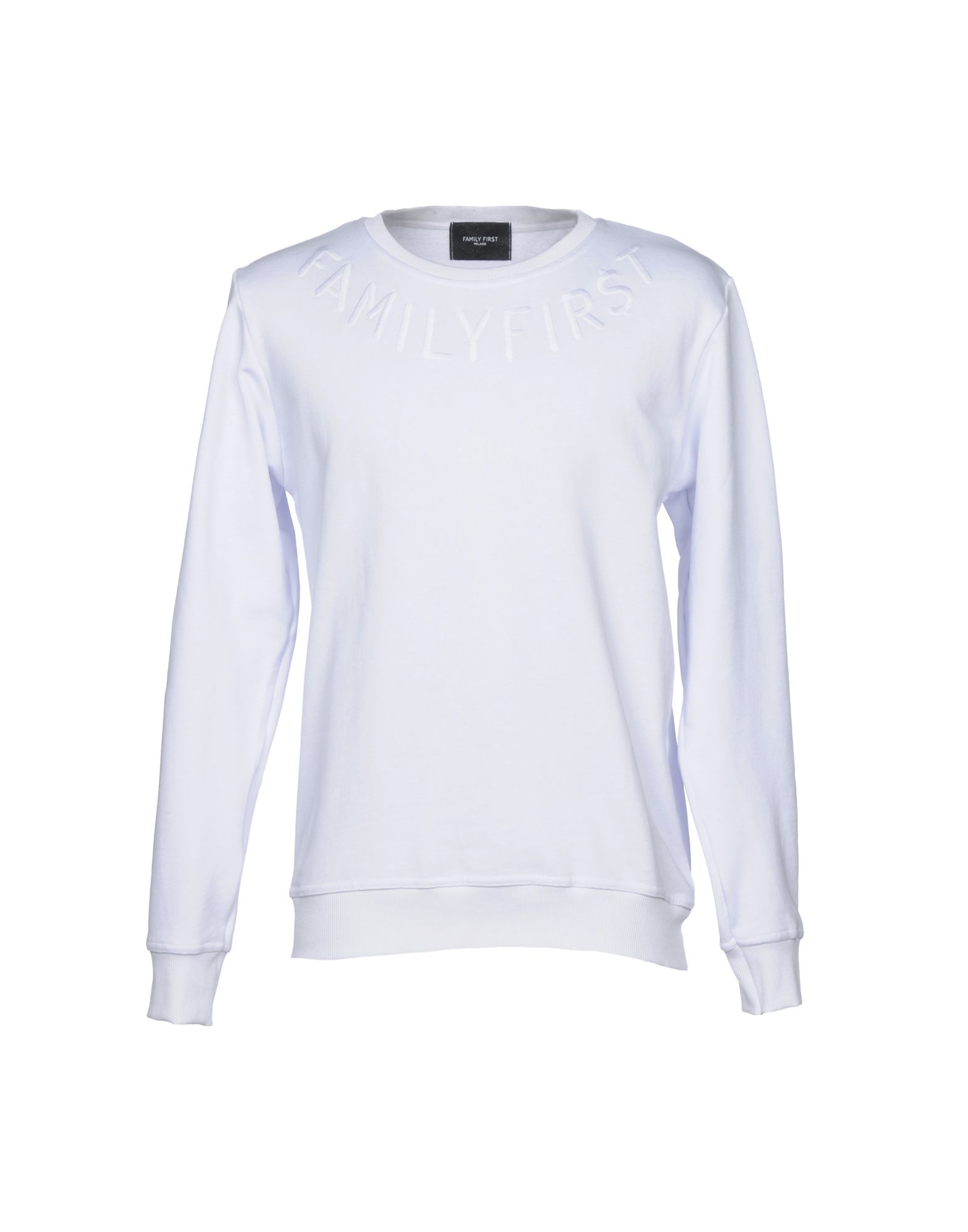 《送料無料》FAMILY FIRST Milano メンズ スウェットシャツ ホワイト S コットン 100%