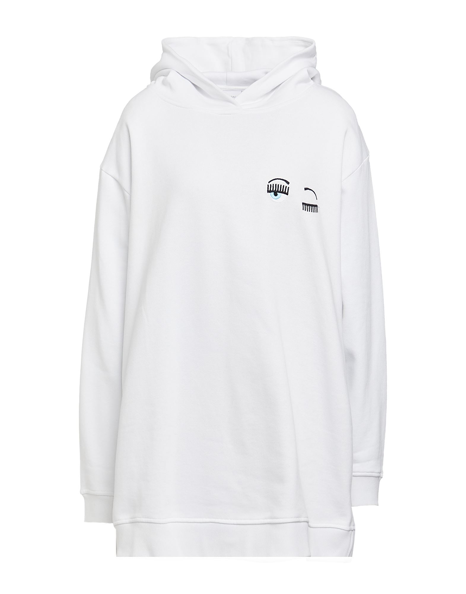 Chiara Ferragni Hooded Sweatshirt In White