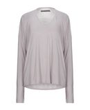 ENZA COSTA Damen T-shirts Farbe Hellgrau Gr��e 4