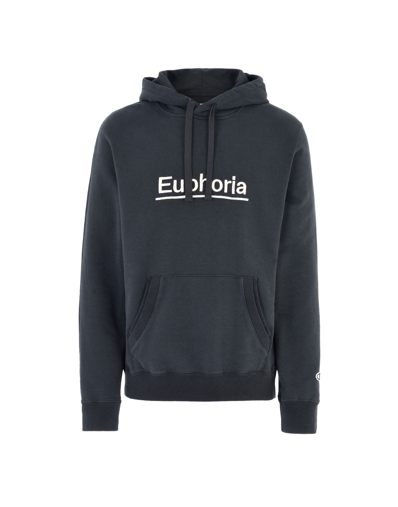 ԥ볫CHAMPION x WOOD WOOD  åȥ 㥳 M åȥ 90% / ݥꥨƥ 10% LOGO EUPHORIA HOODED SWEATSHIRT