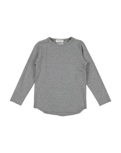 Paolo Pecora Babies'  Toddler Boy T-shirt Grey Size 4 Cotton In Gray