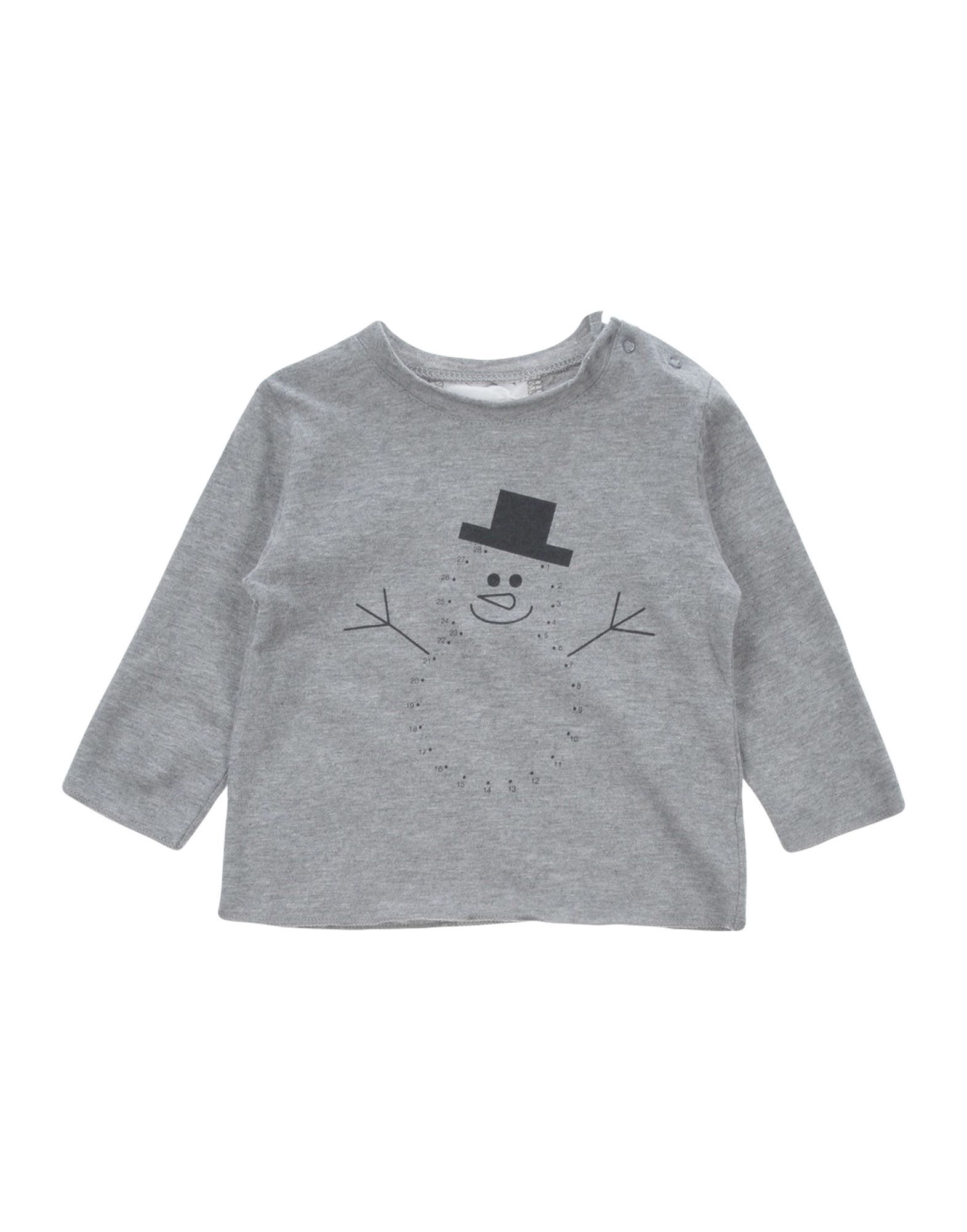 Frugoo Kids' T-shirts In Grey