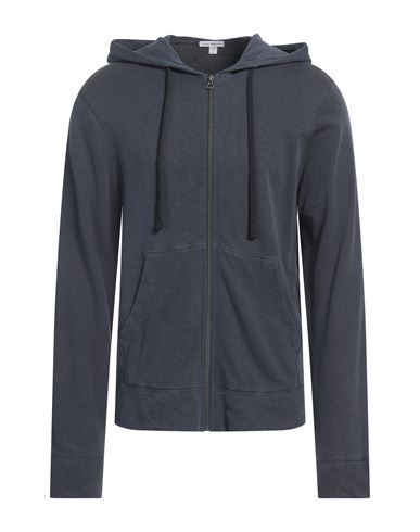 JAMES PERSE JAMES PERSE STANDARD MAN SWEATSHIRT NAVY SIZE 5 SUPIMA 