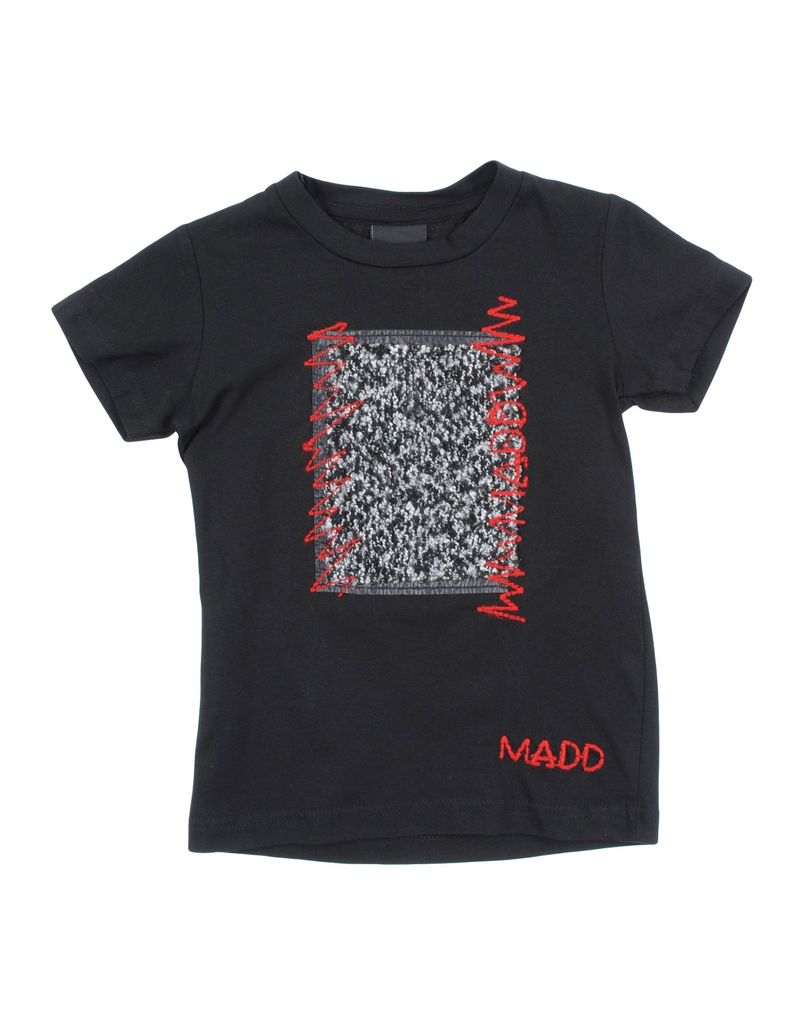 Madd Kids' T-shirts In Black