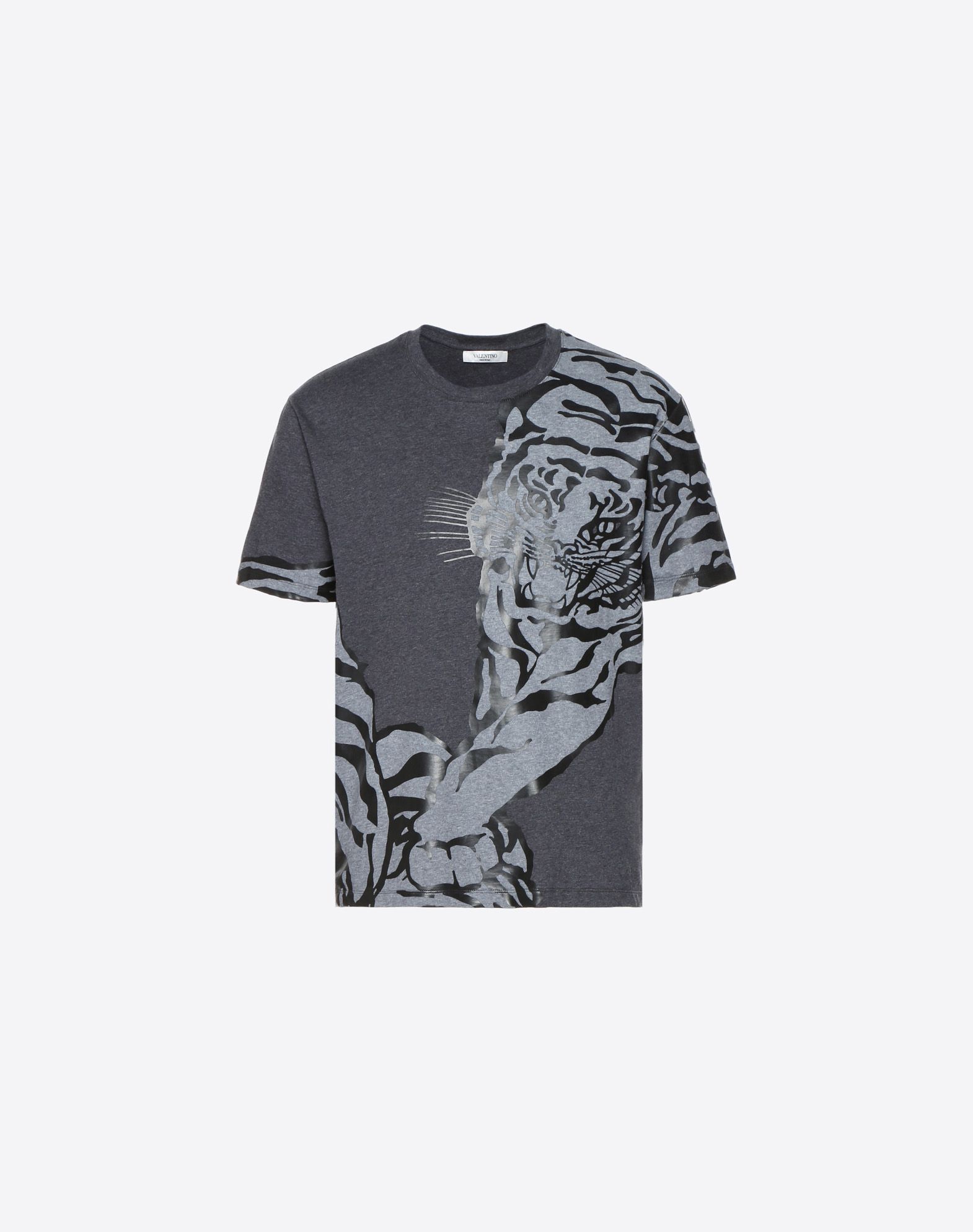 TIGER PRINT T-SHIRT for Man | Valentino Online Boutique