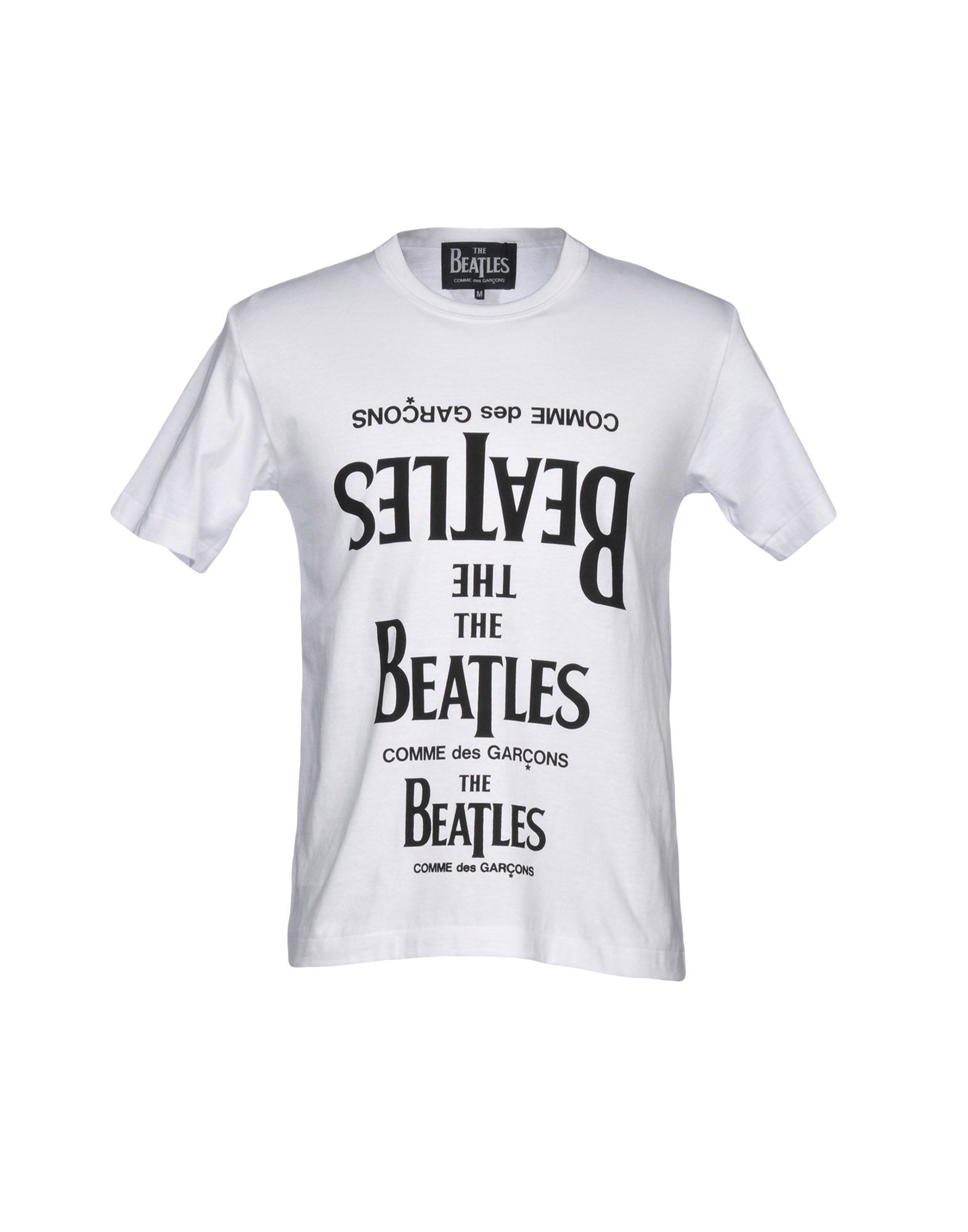 Shop Comme Des Garçons T-shirts In White