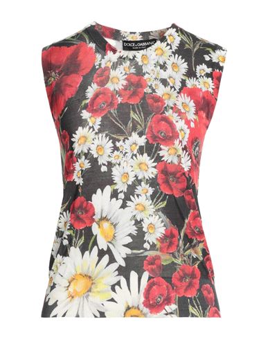 Dolce & Gabbana Woman Sweater Black Size 2 Silk In Black
