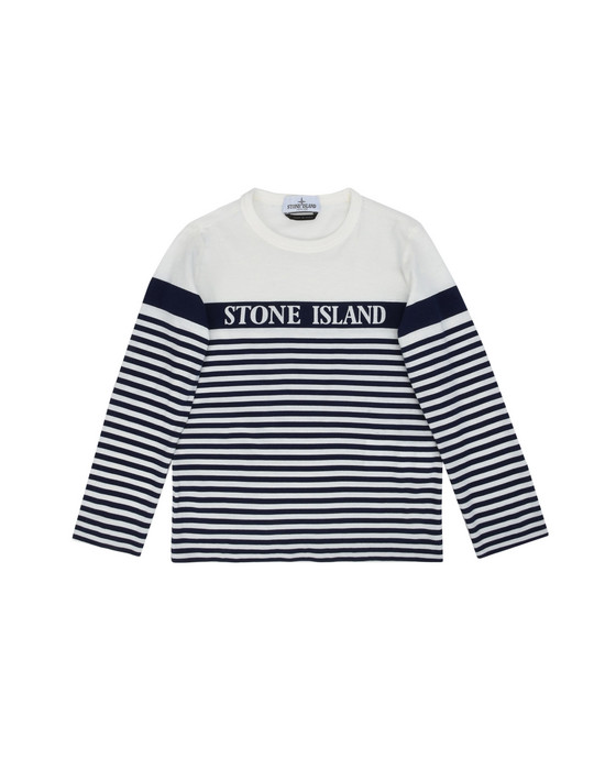 12178269gc - Polos - T-Shirts STONE ISLAND JUNIOR Langärmliges Shirt 20651 STONE ISLAND JUNIOR - 0