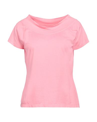 Shop Rossopuro Woman T-shirt Pink Size 14 Cotton