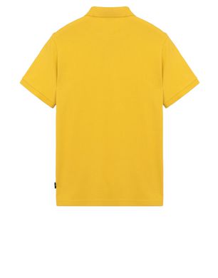 Stone island orange store polo