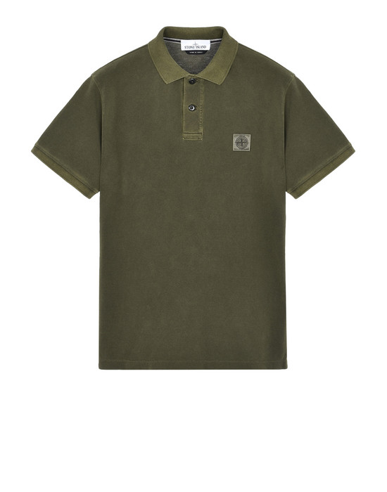 12181436xt - Polo - T-Shirts STONE ISLAND Polo shirt 22S67 PIGMENT DYE STONE ISLAND - 0