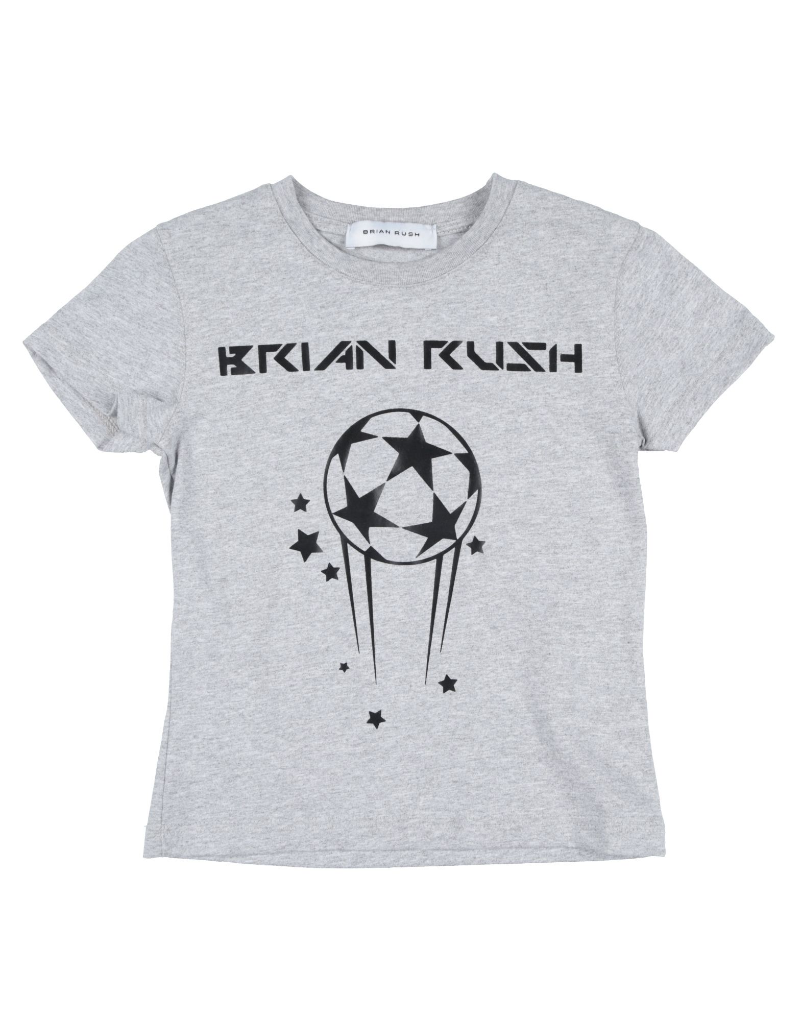 Brian Rush Kids' T-shirts In Grey