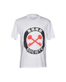 SOCIETY Herren T-shirts Farbe Wei� Gr��e 4