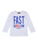 DIESEL Jungen 3-8 jahre T-shirts Farbe Wei� Gr��e 3