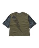 DIESEL M�dchen 3-8 jahre T-shirts Farbe Milit�rgr�n Gr��e 4
