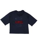 DIESEL M�dchen 9-16 jahre T-shirts Farbe Dunkelblau Gr��e 4