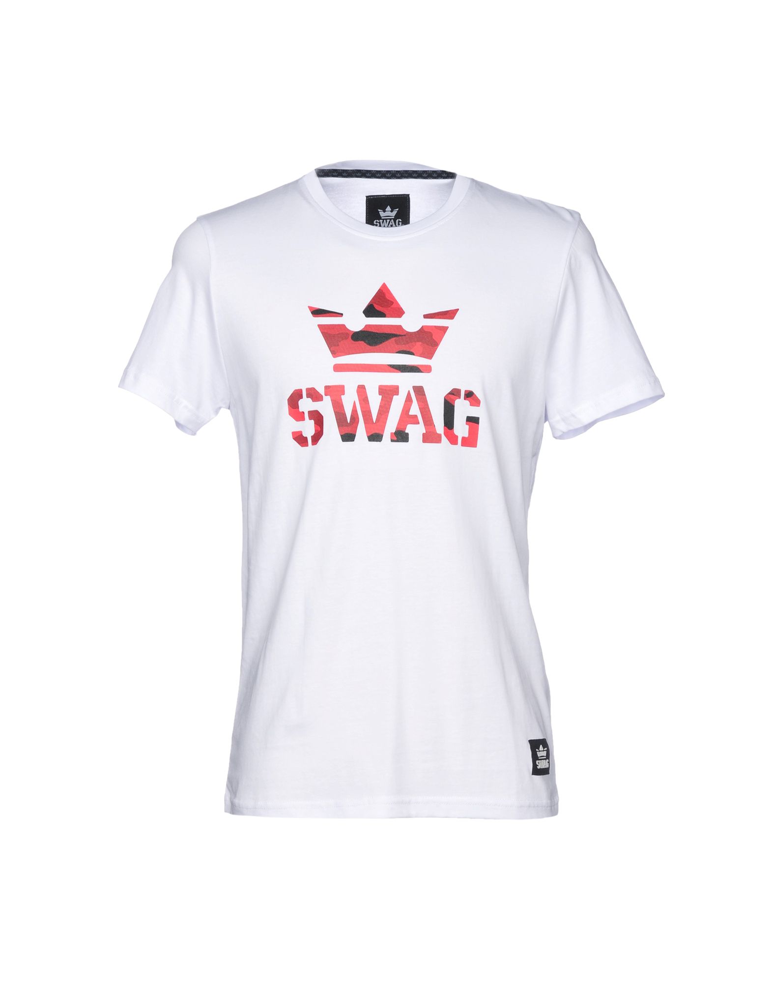 《送料無料》SWAG メンズ T シャツ ホワイト M コットン 100%