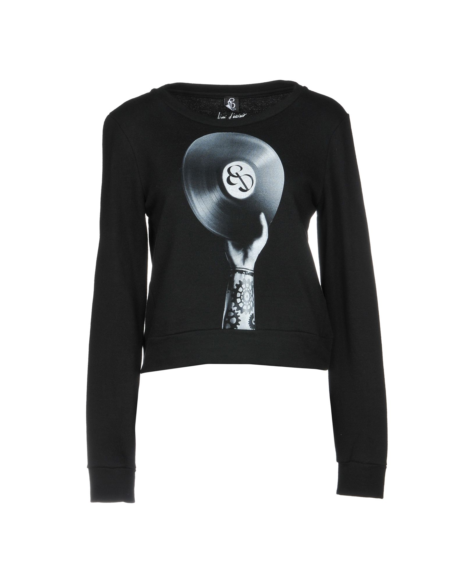 Stories Milano Sweatshirts In Black | ModeSens