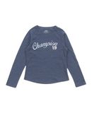 CHAMPION M�dchen 3-8 jahre T-shirts Farbe Dunkelblau Gr��e 3