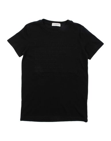 Paolo Pecora Toddler Boy T-shirt Black Size 6 Cotton In Black