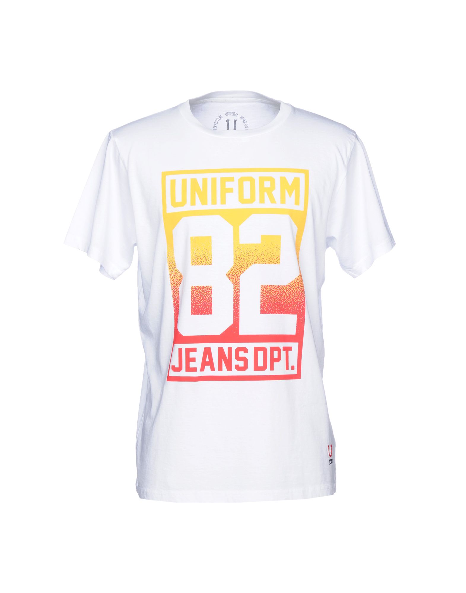 《送料無料》UNIFORM メンズ T シャツ ホワイト XL コットン 100%