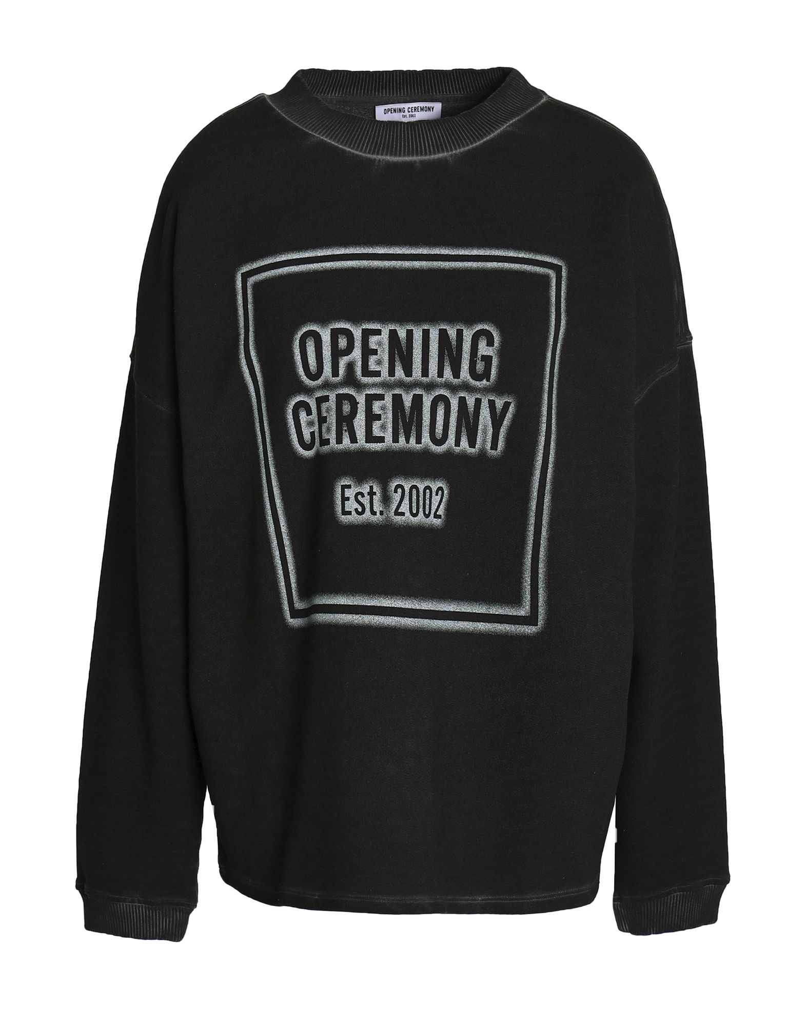 《送料無料》OPENING CEREMONY レディース スウェットシャツ スチールグレー XS コットン 100%