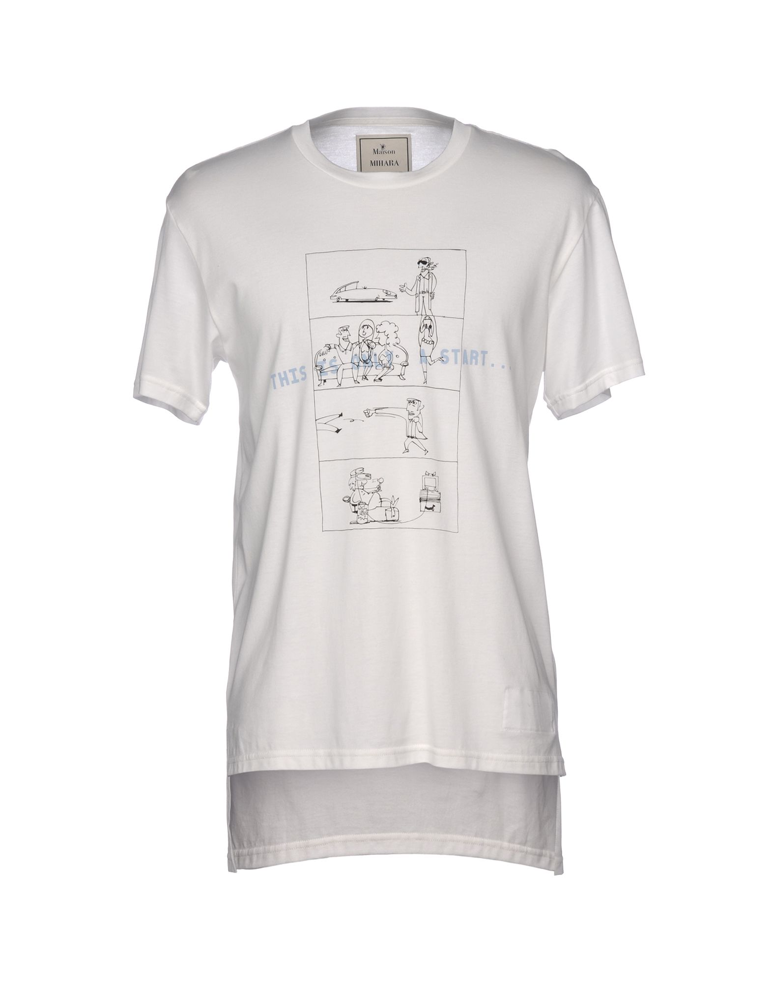 MIHARAYASUHIRO T-shirt,12200977AE 2