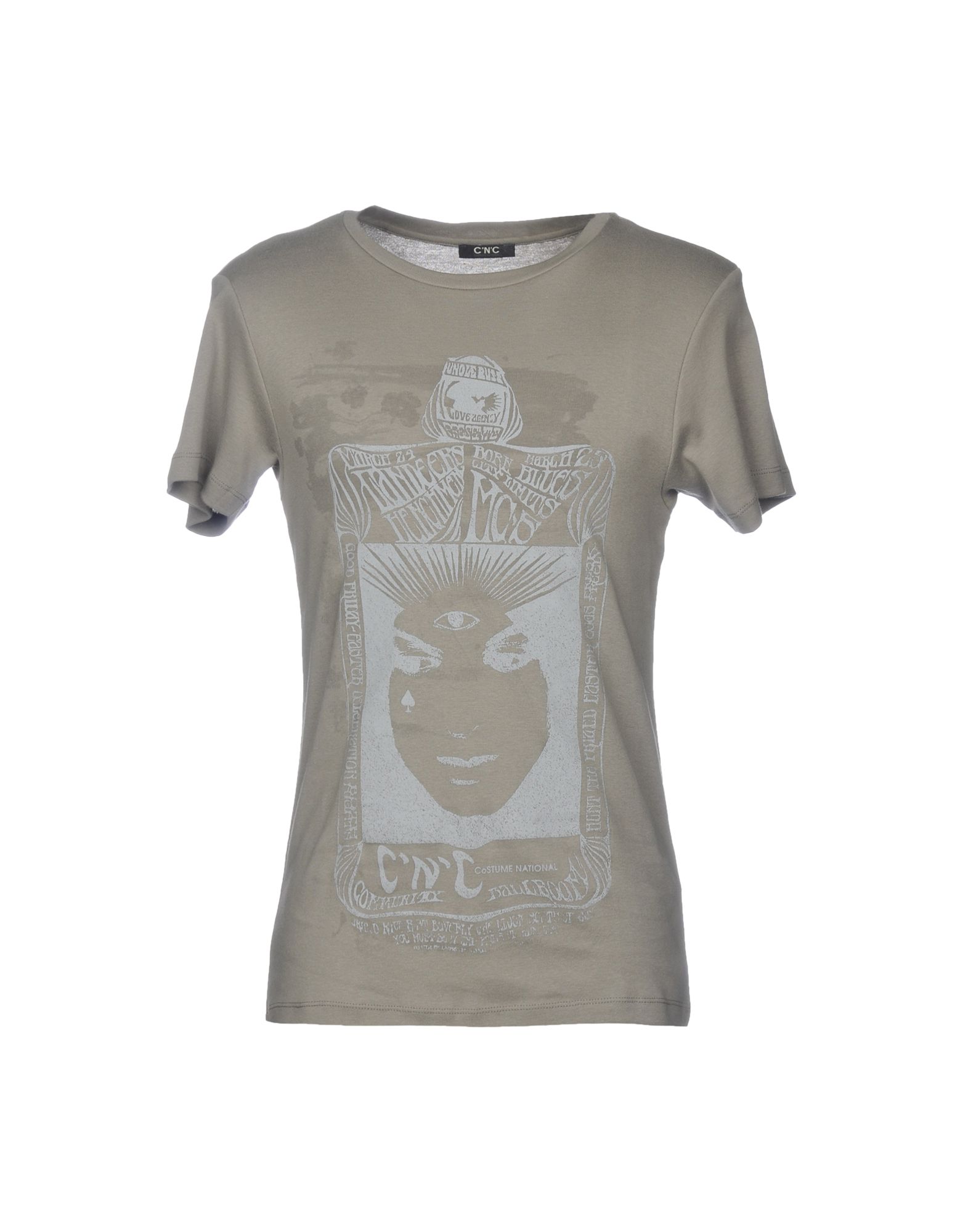 C'n'c' Costume National T-shirts In Grey