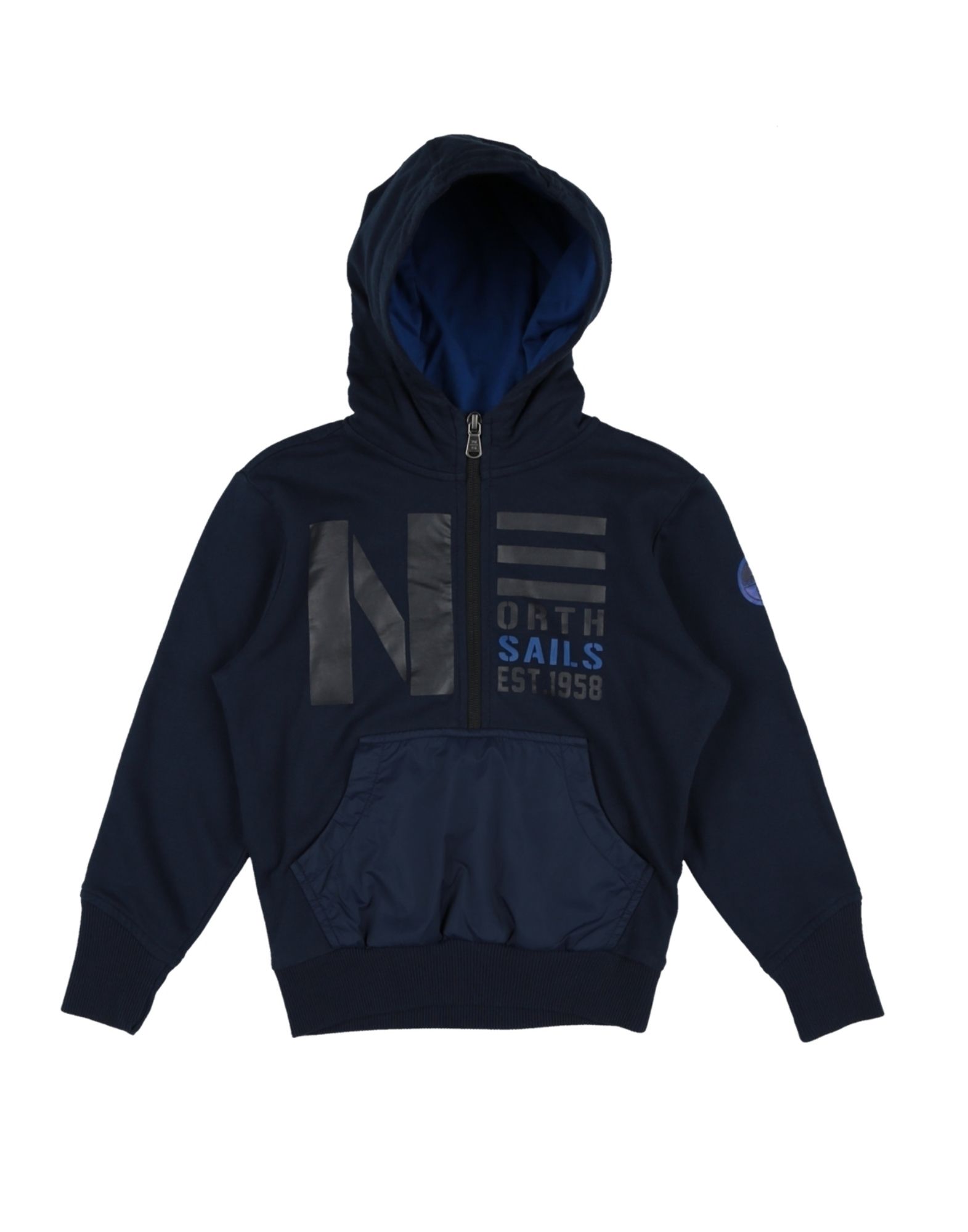 《送料無料》NORTH SAILS ボーイズ 3-8 歳 スウェットシャツ ブルー 4 コットン 100% / ナイロン