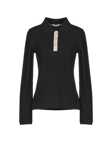 Daks Woman Polo Shirt Black Size S Cotton