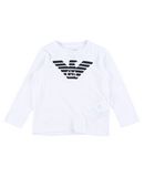 EMPORIO ARMANI Jungen 3-8 jahre T-shirts Farbe Wei� Gr��e 4