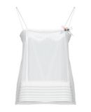 TWINSET Damen Top Farbe Elfenbein Gr��e 4