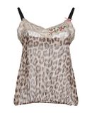 TWINSET Damen Top Farbe Khaki Gr��e 3