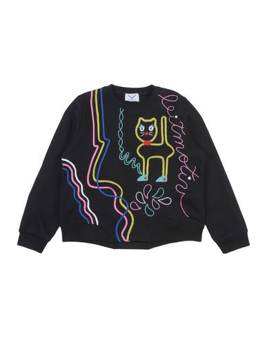 Shop Leitmotiv Toddler Girl Sweatshirt Black Size 6 Cotton