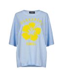 DSQUARED2 Damen T-shirts Farbe Himmelblau Gr��e 3