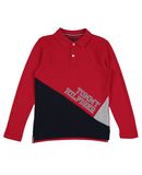 TOMMY HILFIGER Jungen 9-16 jahre Poloshirt Farbe Rot Gr��e 8