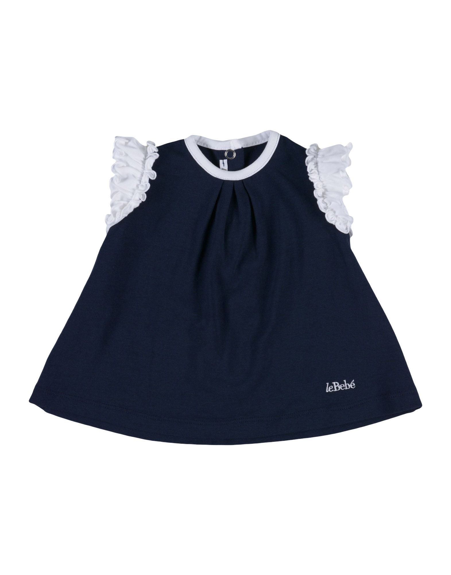 Le Bebé Babies' T-shirts In Dark Blue