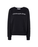 CALVIN KLEIN JEANS Damen Sweatshirt Farbe Schwarz Gr��e 6