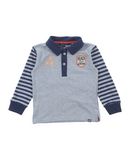HEACH JUNIOR by SILVIAN HEACH Jungen 0-24 monate Poloshirt Farbe Hellgrau Gr��e 4