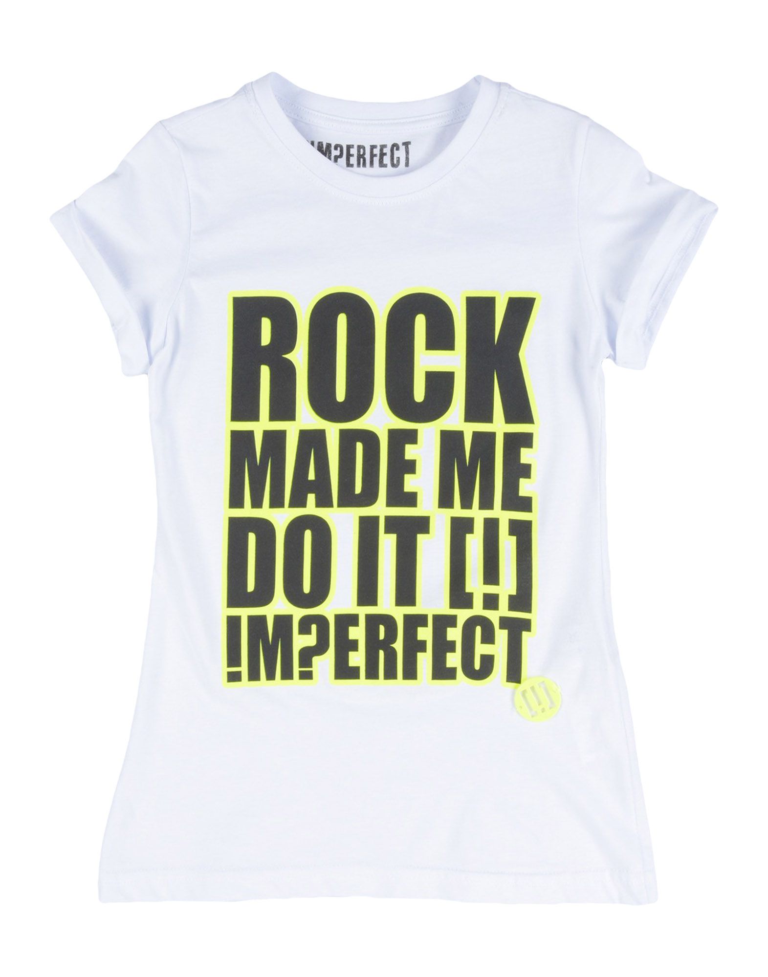!m?erfect Kids'  T-shirts In White