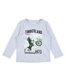 TIMBERLAND Jungen 3-8 jahre T-shirts Farbe Hellgrau Gr��e 1