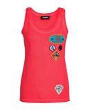 DSQUARED2 Damen Tank Top Farbe Rot Gr��e 3