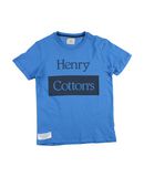 HENRY COTTON�S Jungen 9-16 jahre T-shirts Farbe Blau Gr��e 4