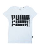 PUMA Jungen 3-8 jahre T-shirts Farbe Wei� Gr��e 6