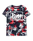 PUMA Jungen 9-16 jahre T-shirts Farbe Dunkelblau Gr��e 2