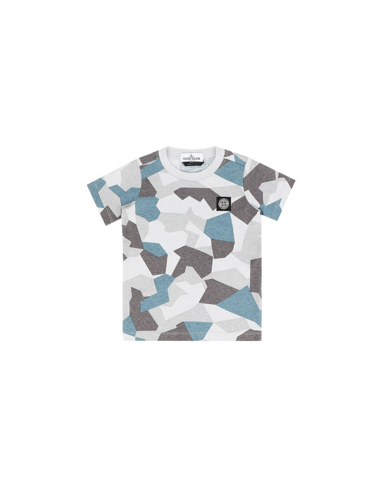 12232177oq - Polo - T-Shirts STONE ISLAND JUNIOR Short sleeve t-shirt 22005 STONE ISLAND JUNIOR - 0