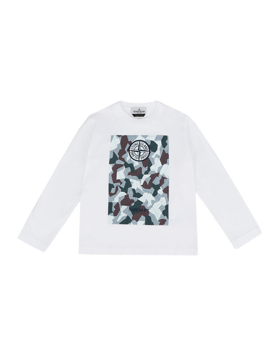 12233300mn - Polo - T-Shirts STONE ISLAND JUNIOR Long sleeve t-shirt 21151 STONE ISLAND JUNIOR - 0